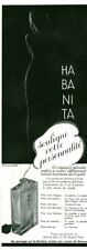 Alte Reklame Parfum Habanita