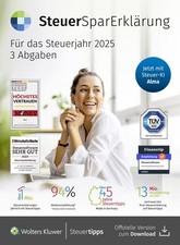 SteuerSparErklärung 2026 (für Steuerjahr 2025) WINDOWS/PC - MAC/APPLE NEU