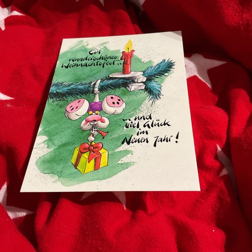 Diddl karte weihnachtskarte - diddl,