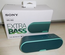 Sony SRS-XB2 Extra Bass Bluetooth Lautsprecher grün mit original OVP Ladekabel