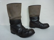 alte Stiefel Winterstiefel Marschstiefel? DDR? NVA? Leder Wolle Wehrmacht?