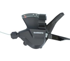 SHIMANO Schalthebel SL-M315, Fahrradschalthebel, schwarz, links, 3-fach