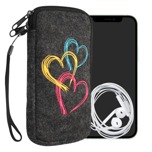 Handytasche filz sleeve - handytasche,