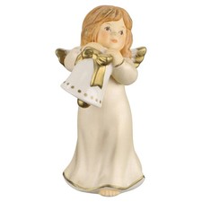 Engel mit glocke goldenes - engel,