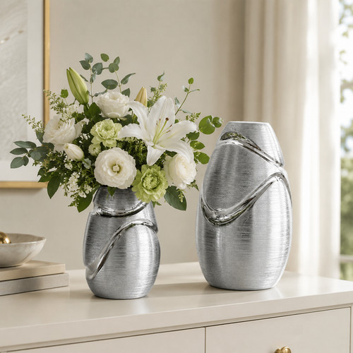 Gilde blumenvase oval arcos - gilde,