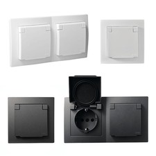 Schutzkontakt-Steckdose mit