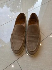 Magnanni Slipper Rauleder Beige Herren Hybrid Loafer Gr 40 wie Santoni