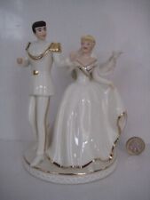 Lenox Disney HOCHZEITSTORTE AUFLEGER ASCHENPUTTEL & PRINZ CHARMANTES ORNAMENT NEU IN VERPACKUNG