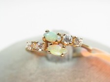 Schöner Edelopal Ring 333 GG