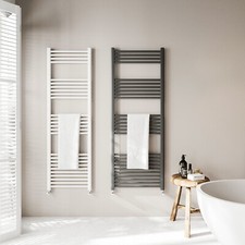 Handtuchtrockner Badheizkörper MTTEL/SEITEN anschluss Duschraum Heizung gerade