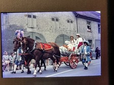 1968 RUTENFEST RAVENSBURG 18 FARBDIAS Adlerschießen Uniform Verbindung Volksfest