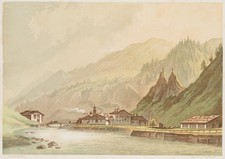 F. EXTER (1820-1860), Lend bei