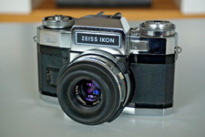 Zeiss Ikon Contaflex – 35mm Spiegelreflexkamera (ungetestet, kosmetisch top)