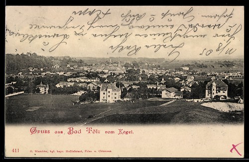 Ansichtskarte bad tölz - ansichtskarte,