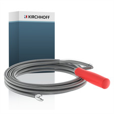 Kirchhoff Rohrreinigungsspirale | chemiefreie Reinigung | Abfluss | Rohrreiniger