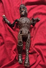 Antike Marionette, Holz,  Gr. Ca 45 cm,"Teufe"l