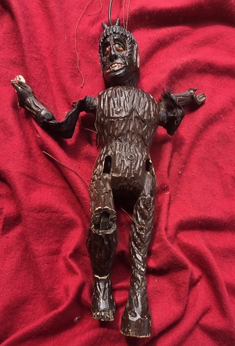 Antike marionette holz - marionette,, gr