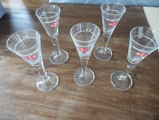 Malteser Malteserkreuz Aquavit, 5 Gläser, gebraucht