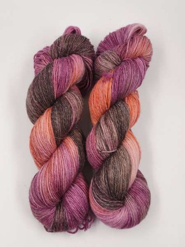 Handgefärbte merino leinen - handgefärbte,