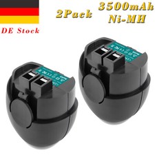 2X Akku Für Metabo 4,8V 3,5AH