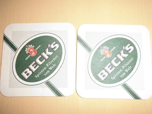 Bierdeckel becks pilsner - 1,