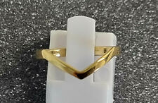 massiv Sterling Silber 925 Ring zierlich fein top aktuell Chevron auch vergoldet