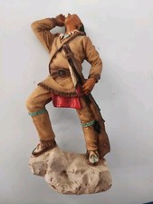 Indianer Figur - Castagna - Little Turtle - Vitrinenstück - Western