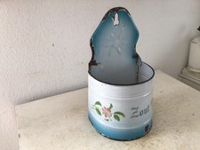 Alter Emaille Wandbehälter