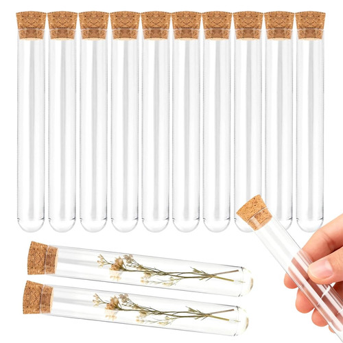Reagenzglas mit korken - mit, 10