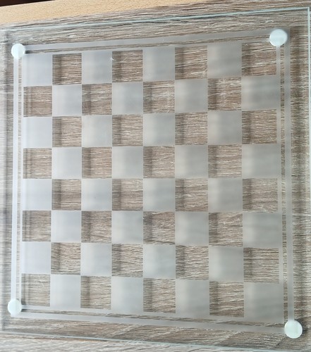 Glas schachspiel 25x25 - glas-schachspiel,,