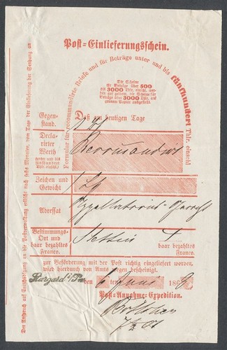 407878 preußen postschein - 407878),
