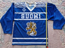 Eishockeytrikot Finnland,  Suomi 1988,  Größe M, SuperZustand, Tackla, sehr RAR!