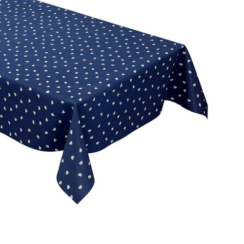 Wachstuch tischdecke blau - tischdecke,