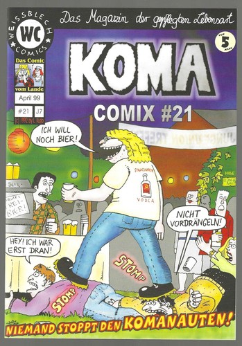Koma comix weissblech - koma, 21,