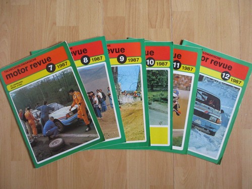 Zeitschrift motor revue - ",