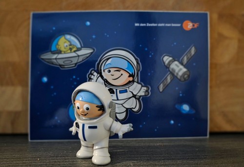 Astronaut mainzelmann figur - astronaut,
