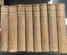 1862/67  HISTORY OF ENGLAND by LORD MACAULAY - 8 volumes