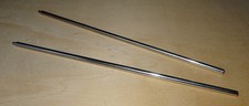 V2238 Fischertechnik 2 verchromte Achsen 180mm lang mit Schlitz und Zapfen
