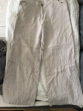ALETA 100% Linen schöne Leinen Hose 