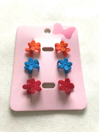 Blümchen mini haarklammer - x,