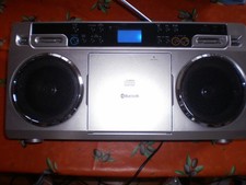 Lenco SCD-580 Ghettoblaster Tragbarer CD-Player FM Radio USB Bluetooth Rar