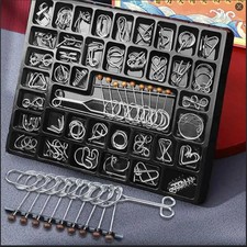 Metalldraht Puzzle Denkaufgabe