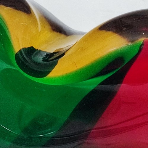 Schwere muranoglas schale - schwere,