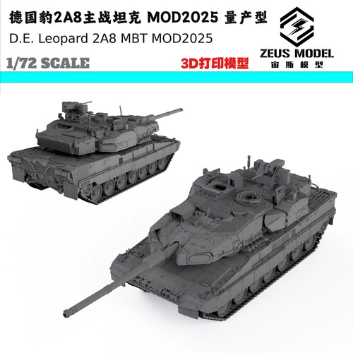 German leopard 2a8 - 1/72/87/35,