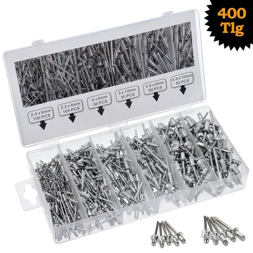 400 tlg blindnieten sortiment - 400-tlg,