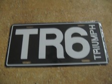 Triumph TR6 Dealer License