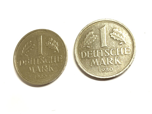Deutsche mark 1980 - 1, mark,