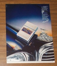 Seltene Werbung SIMON ARZT AUSLESE DE LUXE Quality Cigarettes 1983