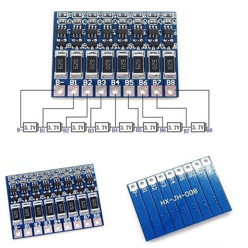 Cell 18650 ion - 8s, li-ion
