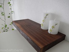 Wandboard Nussbaum Massiv Holz